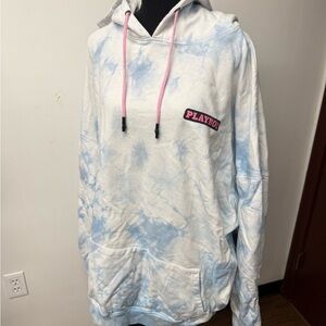 Playboy x Missguided Tie-Dye Oversized Hoodie Plus Size 3X